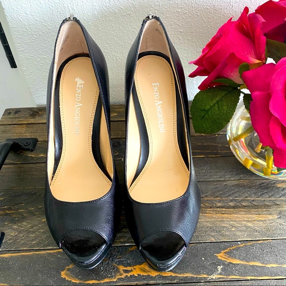 Enzo Angiolini zipper back pumps (size 5M)🌹 - Picture 2 of 16